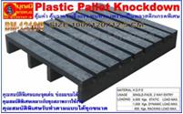 พาเลทพลาสติก Heavy Duty Pallets ห้องแช่แข็ง -30 ํC Knockdown